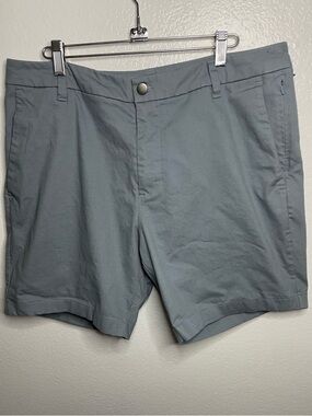 Lululemon Commission 8" Golf Shorts | Chambray Light Blue | Men’s 34 | ABC